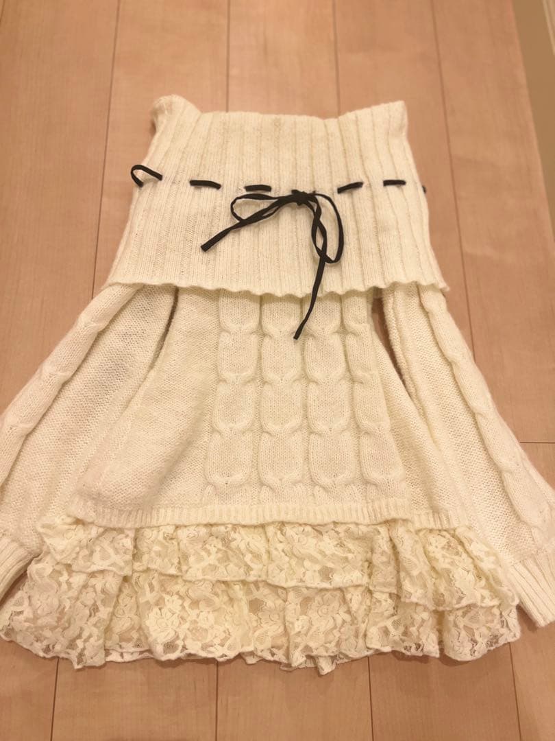 ワンピース OLIVE des OLIVE girly cable one-piece