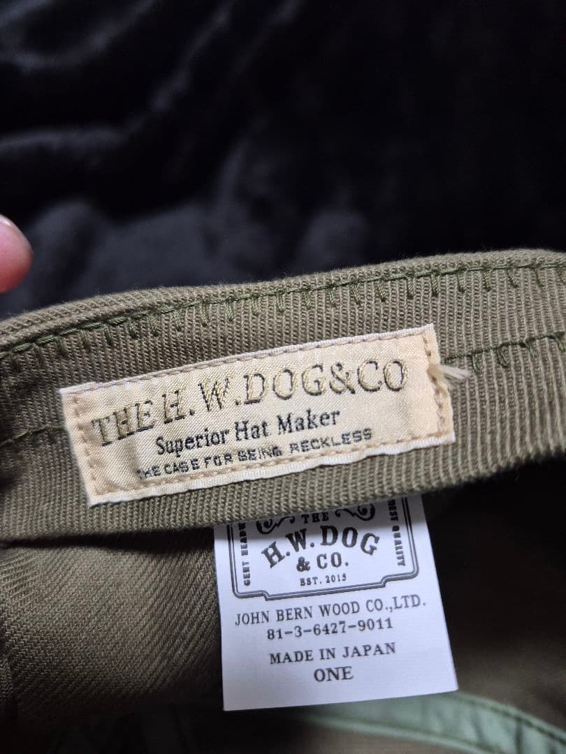 A*X様 THE H.W. DOG&CO. トラッカーキャップ