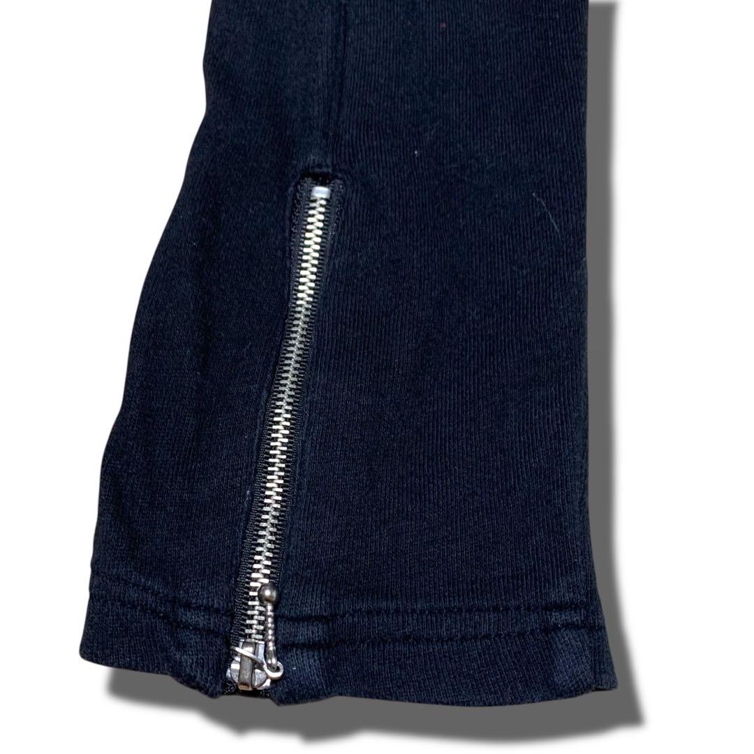 手越着用　PPFM つなぎ　オールインワン　スウェット　黒　y2k グランジ