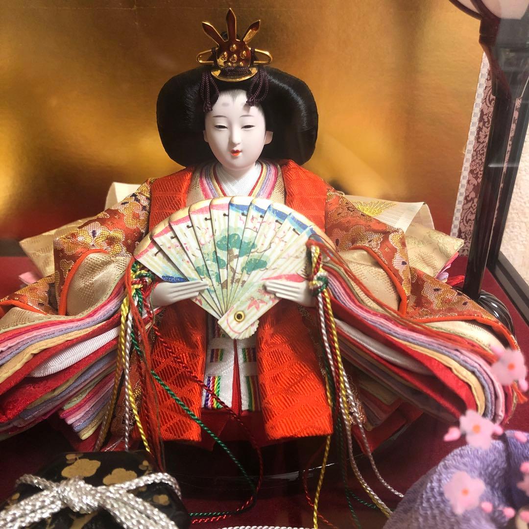 雛人形　お雛様　桃の節句　御代理様　ミニサイズ　ひな祭り