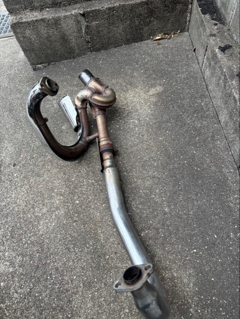 カワサキ　エリミネーター250v 純正マフラー　エキパイ付き