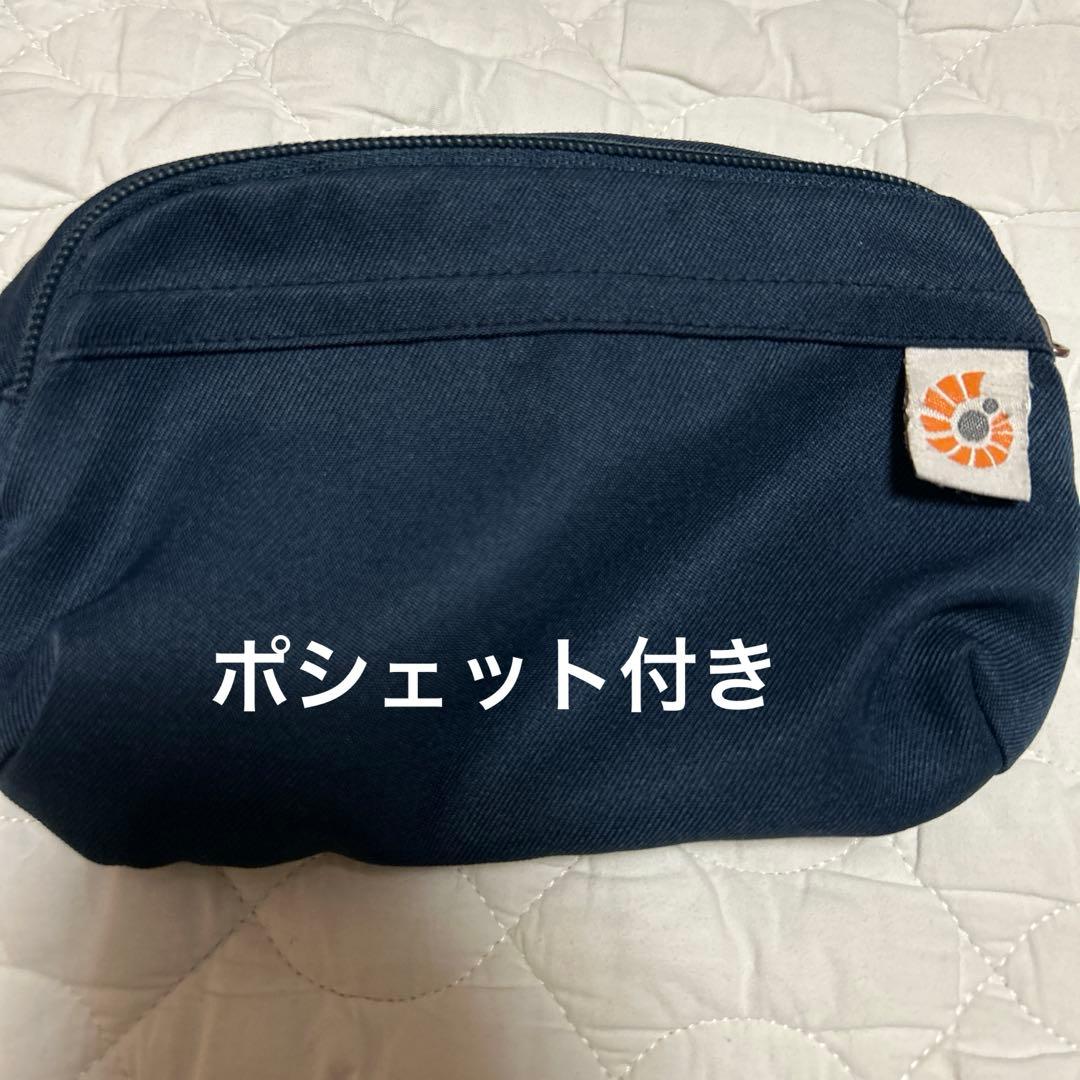 【箱・説明書・ポーチ付】エルゴベビー OMNI Breeze ネイビー