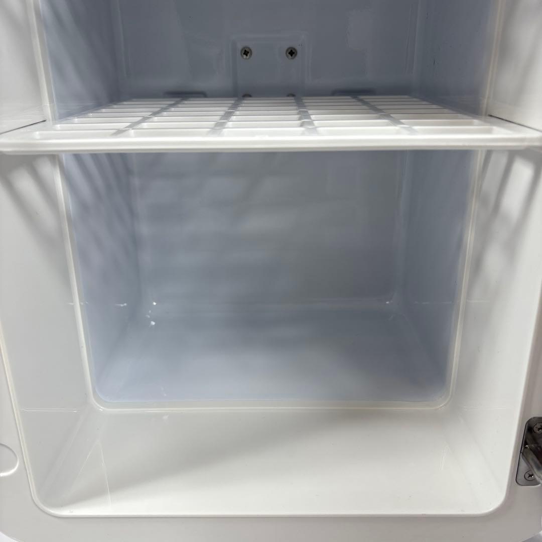 【美品】オーム電機 電子式保冷保温ボックス COK-R136-W 保温 保冷