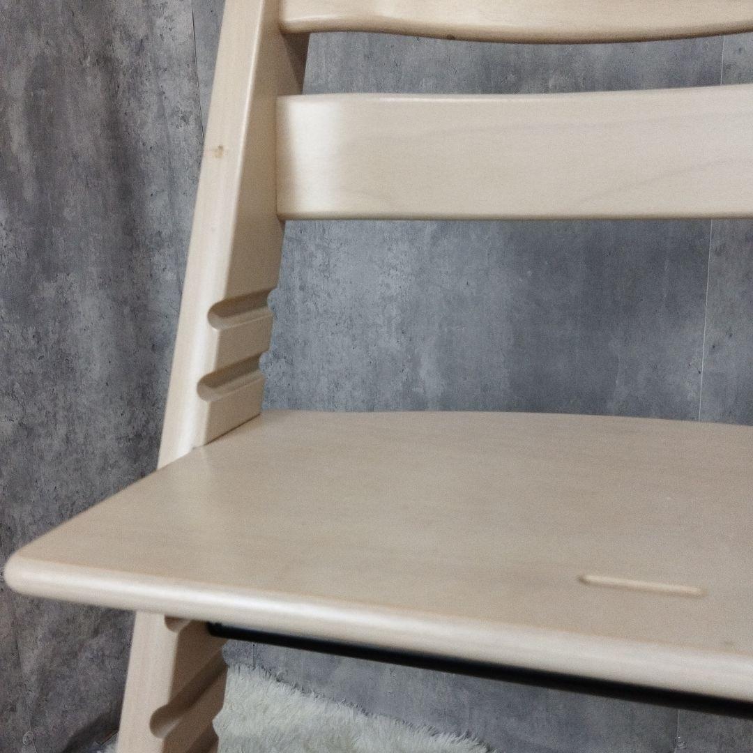 STOKKEストッケトリップトラップ ホワイトウォッシュシリアル4 2脚セット