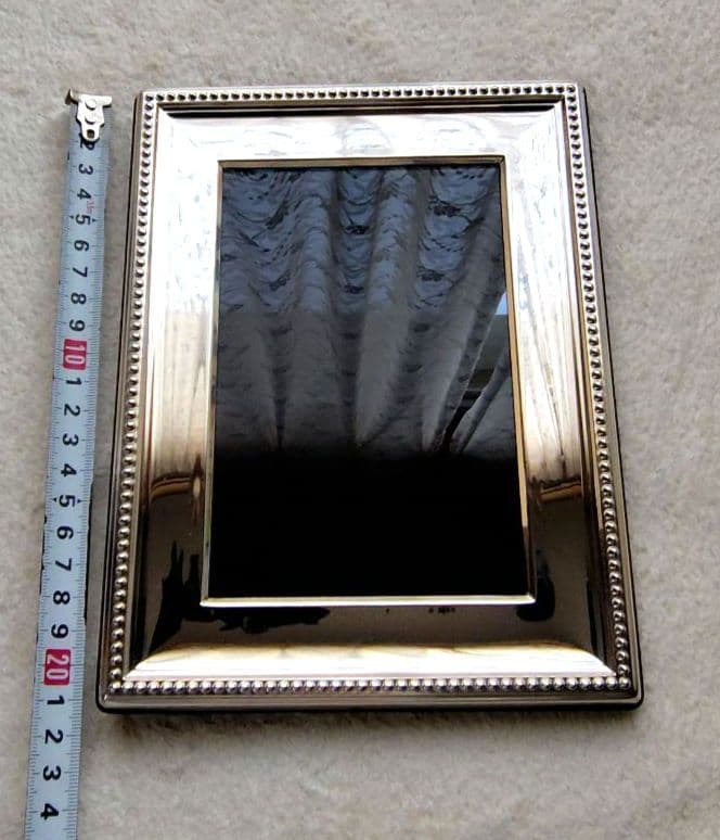 CHRISTOFLE クリストフル シルバー パールフォトフレーム 写真立て