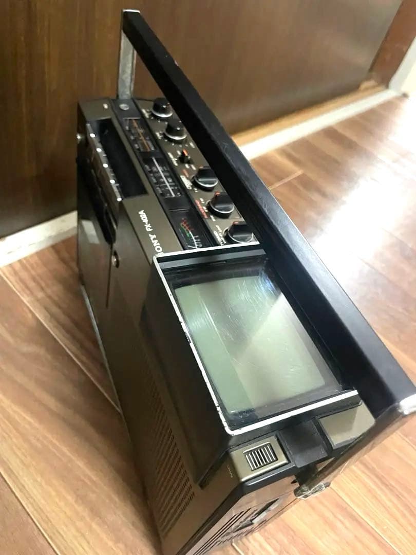SONY ソニー ラジカセテレビ FX-402A 1978年