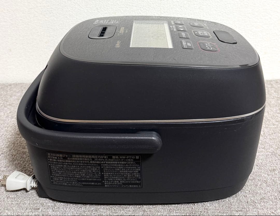 象印 炎舞炊き 圧力IH炊飯ジャーNW-PT10 動作保証