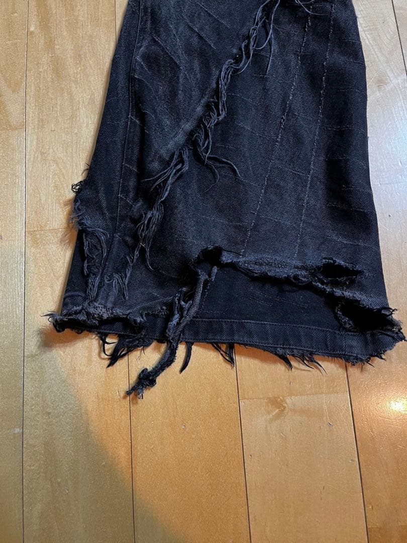 パンツ cyvist FLARE WEBDENIM BLACK size30