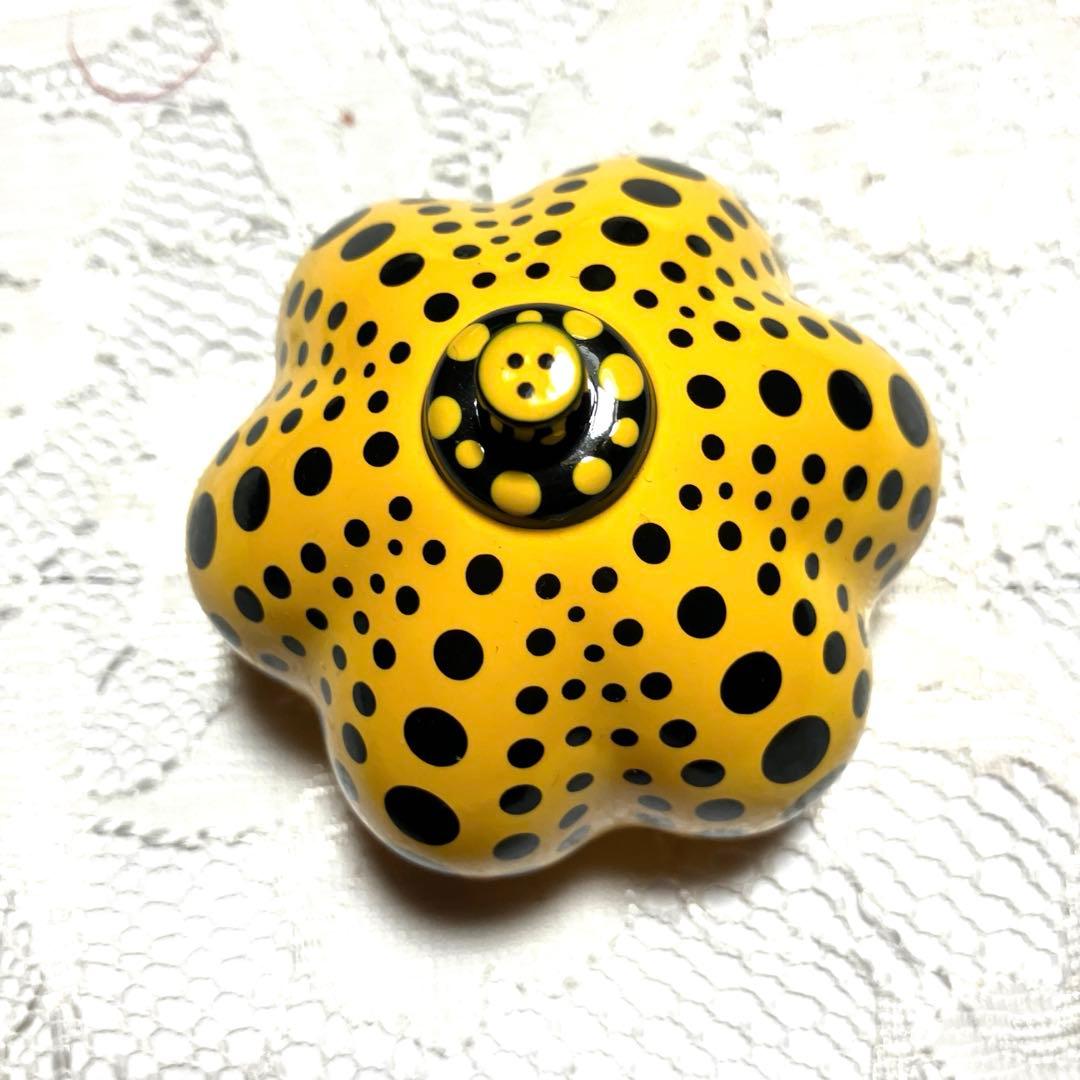 草間彌生　かぼちゃ　パンプキン　ぺーパーウェイト　オブジェ