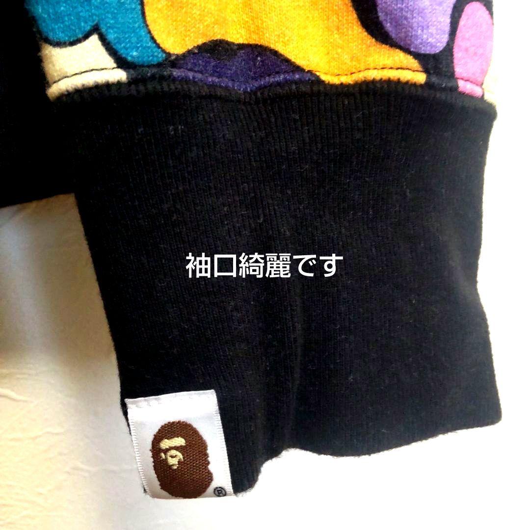 A BATHING APE■マルカモLサイズスウェットトレーナー長袖エイプ