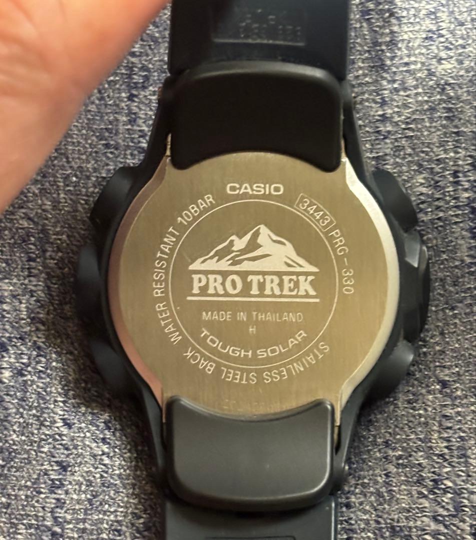 CASIO PROTREK カシオプロトレック 電波ソーラー腕時計