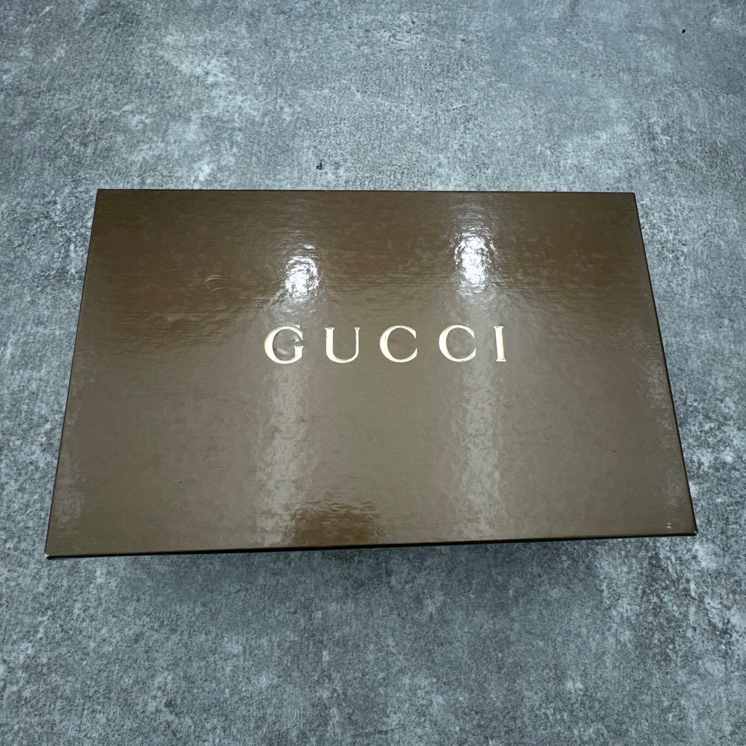 靴 Gucci GG Canvas Horsebit Mules 36C 23cm