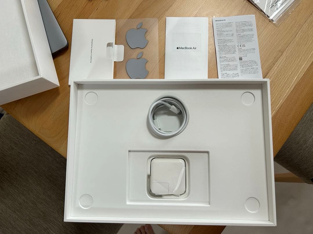 【箱,付き】MacBook M1 Air 512GB メモリ16GB本体