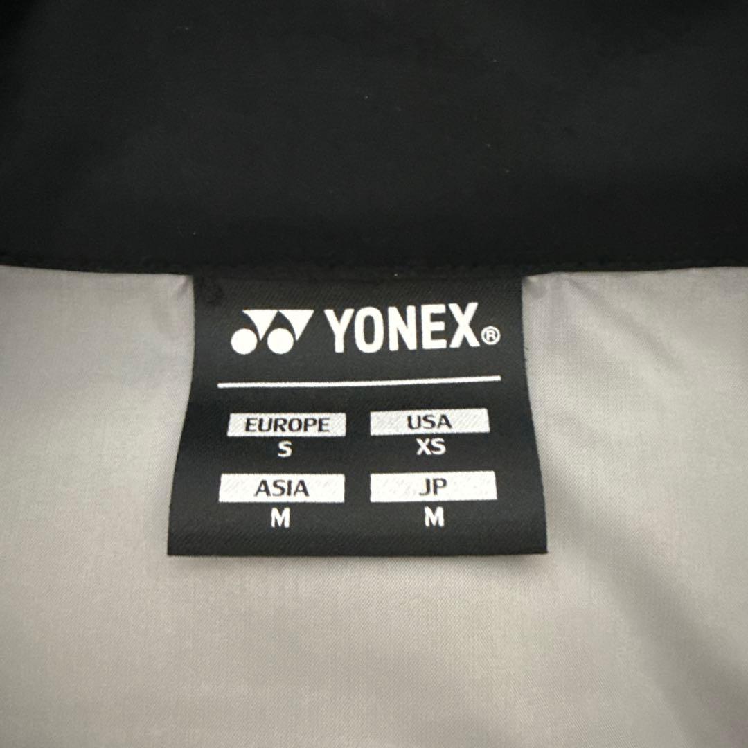 YONEX ダウンベンチコート ブラック　Mサイズ