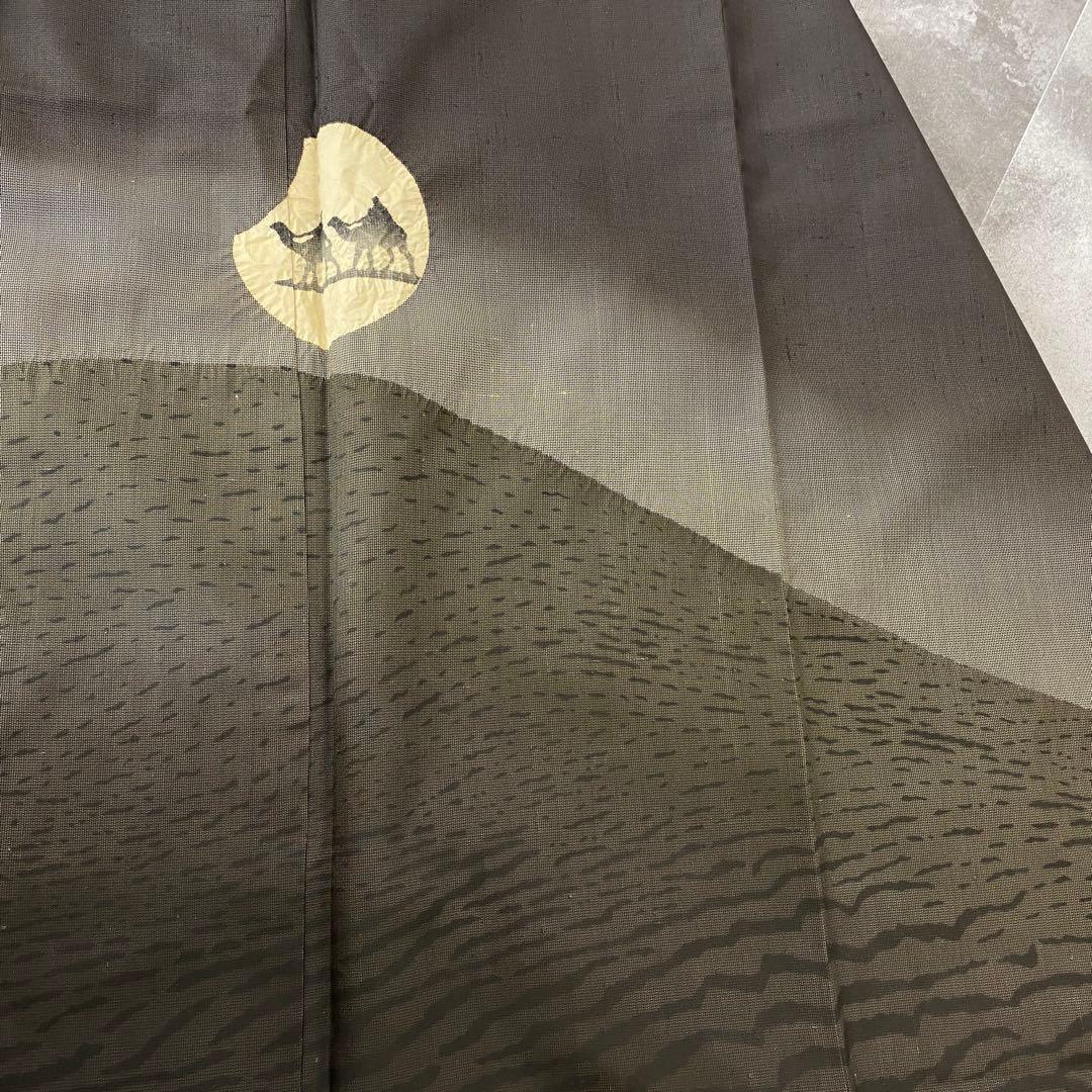 ⭐︎k0946 美品 逸品 お洒落 アラビアンナイト 絞り 紬地 正絹 訪問着