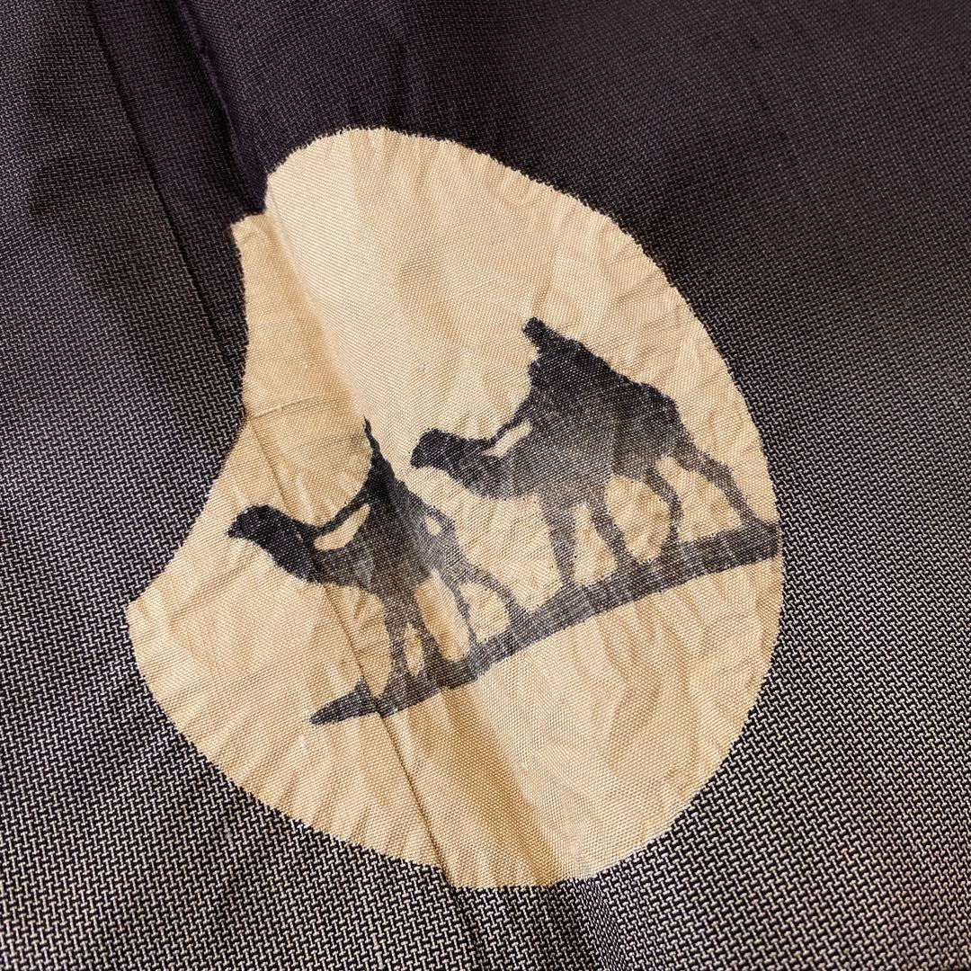 ⭐︎k0946 美品 逸品 お洒落 アラビアンナイト 絞り 紬地 正絹 訪問着