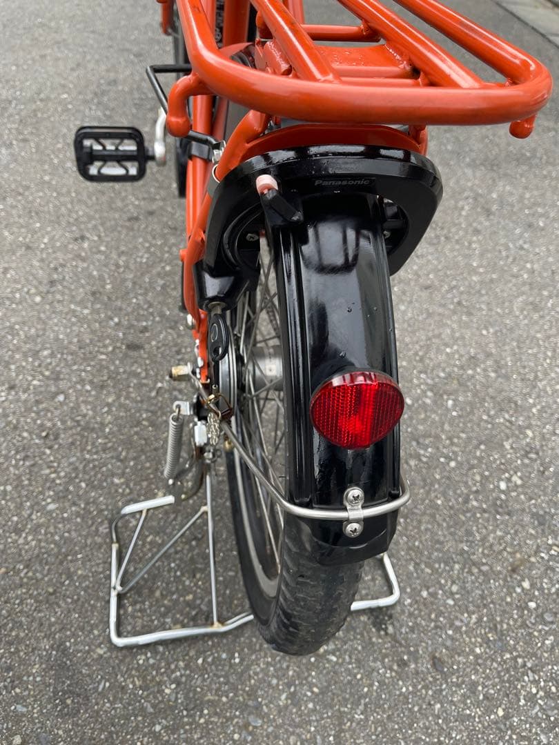 【Panasonic】子供乗せ電動自転車20型3速LEDライト付属品完備※動作品