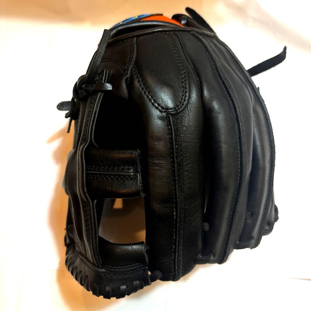 三足の蛙　USAモデル　ミズノ 軟式グローブ　ビューリーグ ビッグM 青