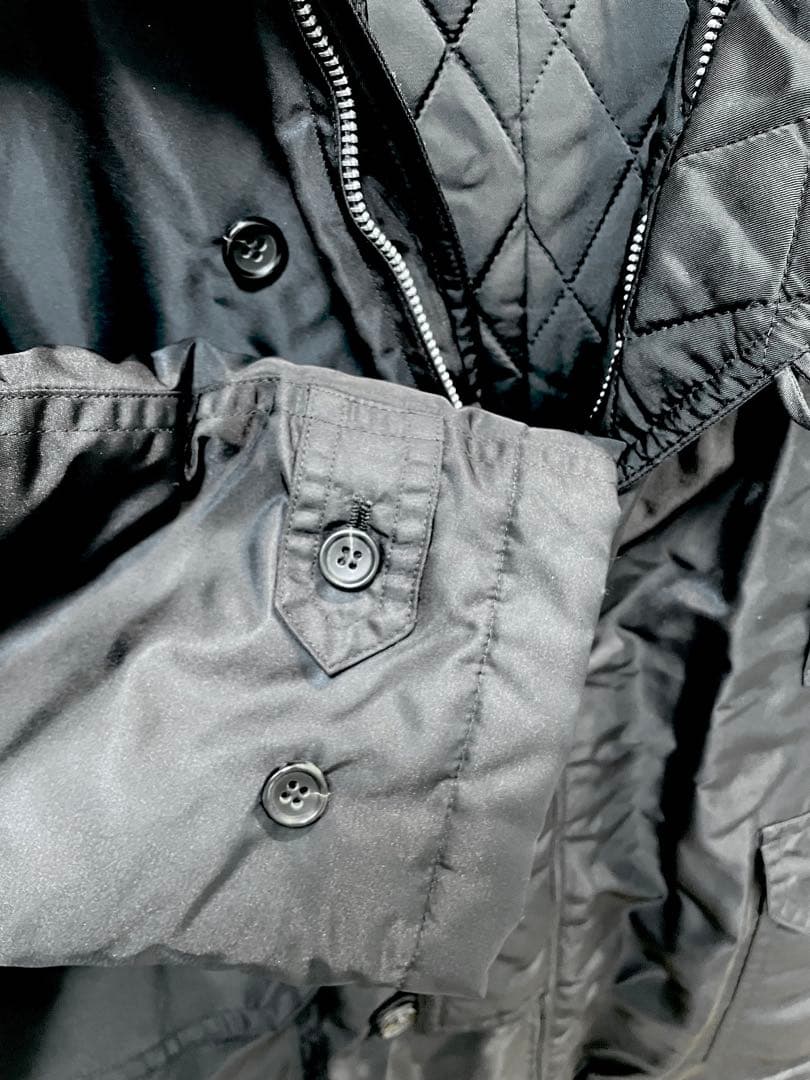 ビンテージCOMME des GARÇONS tricot ブラックモッズコート