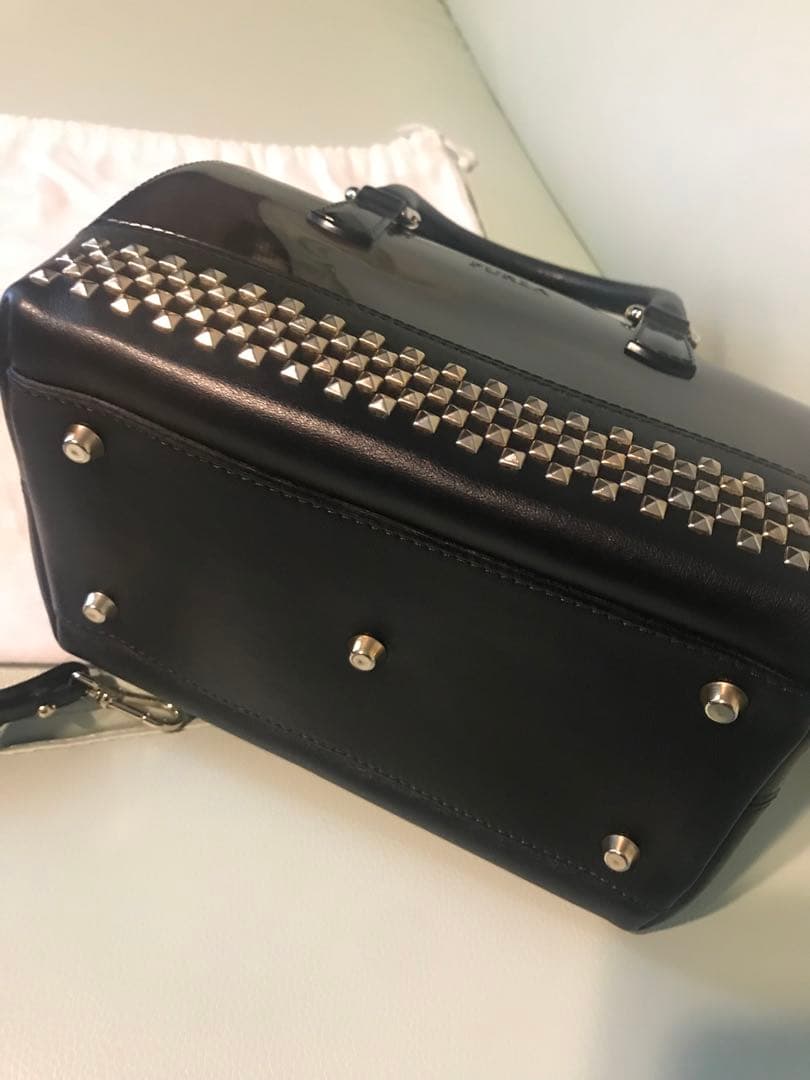 FURLA キャンディバッグ ストラップミニボストン