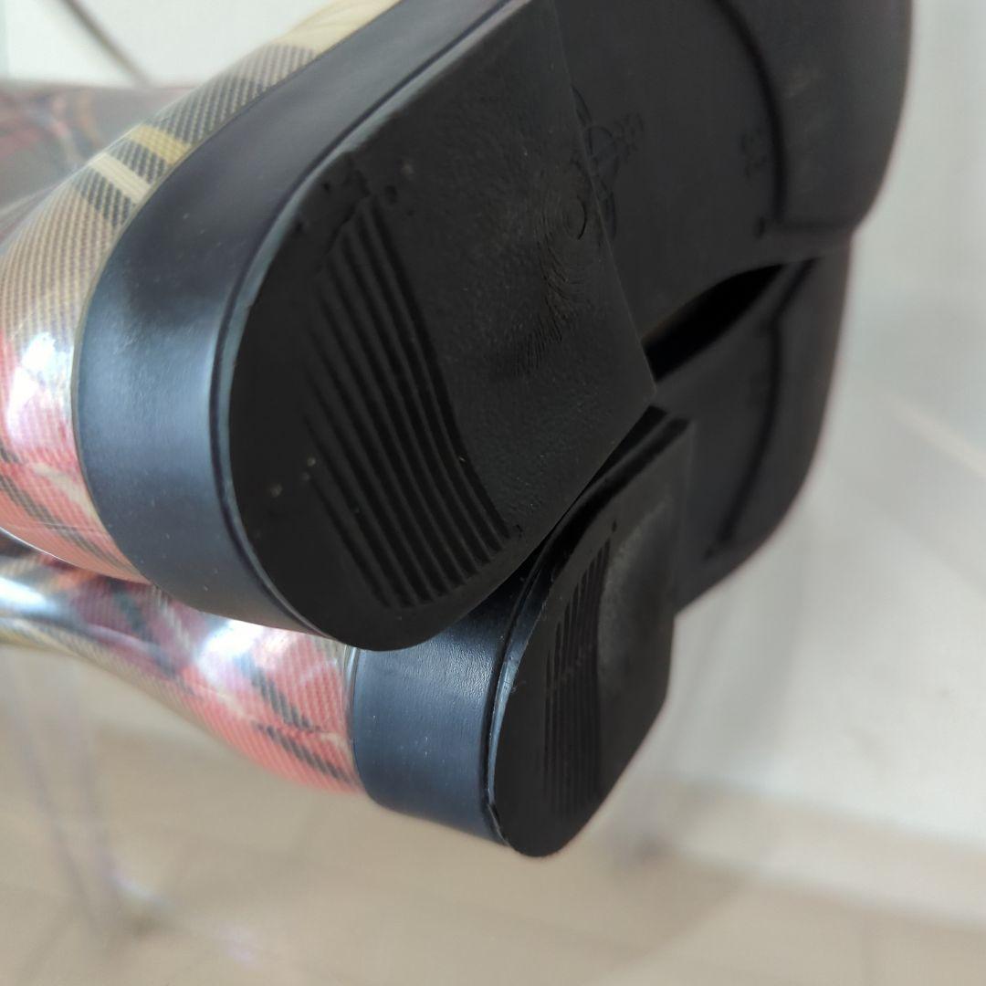 ヴィヴィアン・ウエストウッド　チェック柄 レインブーツ