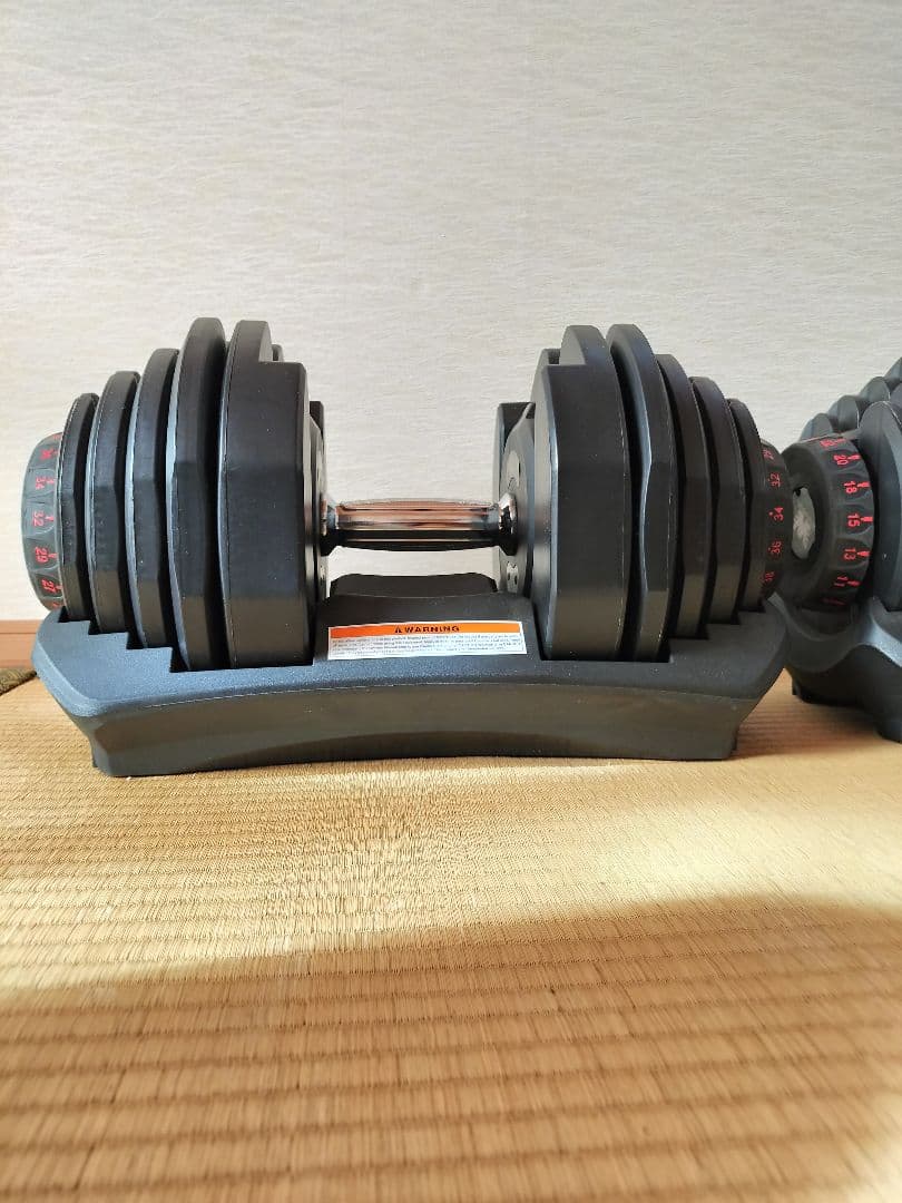 BARWING 可変式ダンベル 40kg x 2個セット★2/2