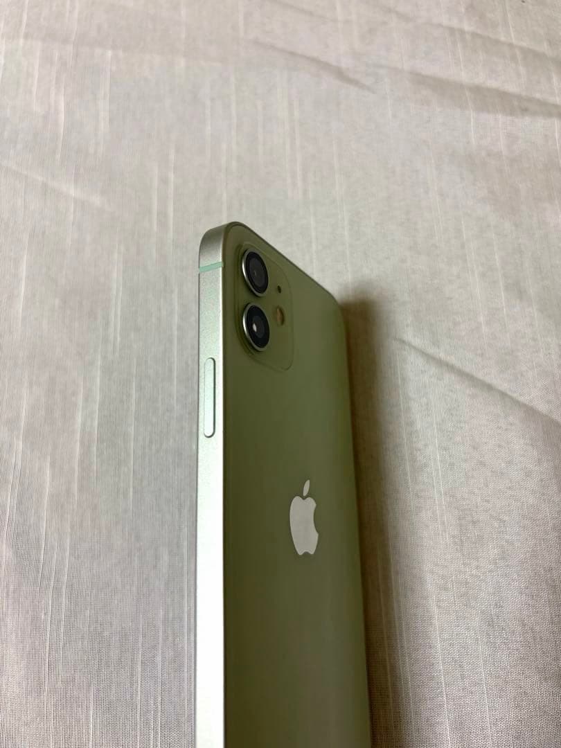 【美品・箱付き】Apple iPhone グリーン 本体 128GB