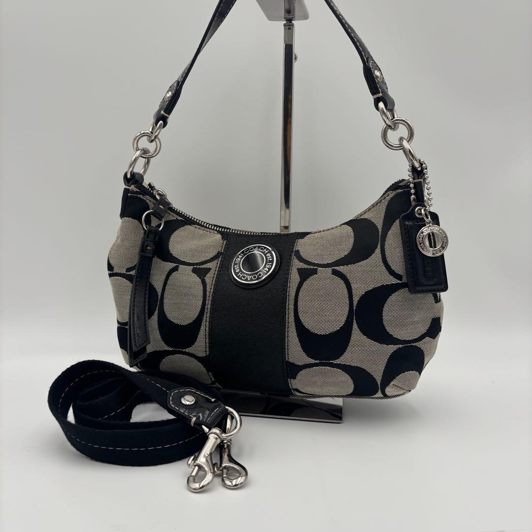 COACH コーチ 2way ワンショルダーバッグ　19218 y2k ブラック