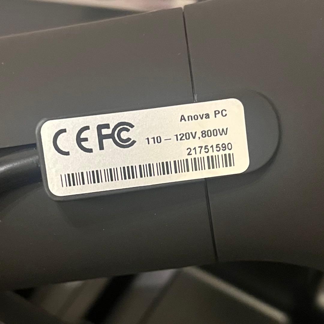 新品 低温調理器 ANOVA アノーバ Precision Cooker