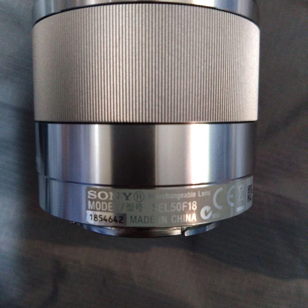 SONY SEL50F1.8 シルバー