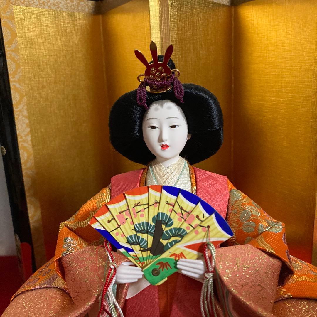 秀月 雛人形 日本人形 七段飾り 桃の節句 雛祭り セットNo.③