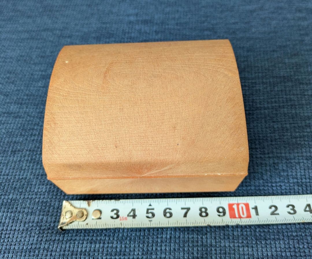 【ジャンク品】オルゴール付きアクセサリーボックス【レトロ】