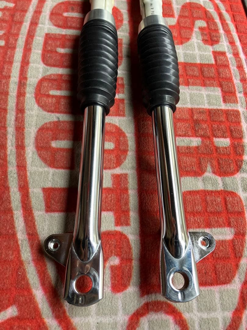 シャリー　フロントインナーフォーク　強化スプリング入