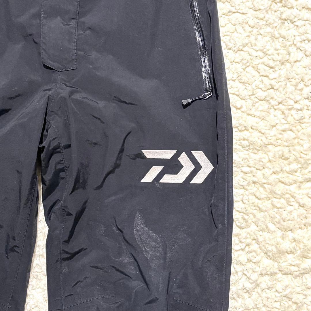 DAIWA レインマックス　メンズ　L セットアップ　ブルー/ブラック