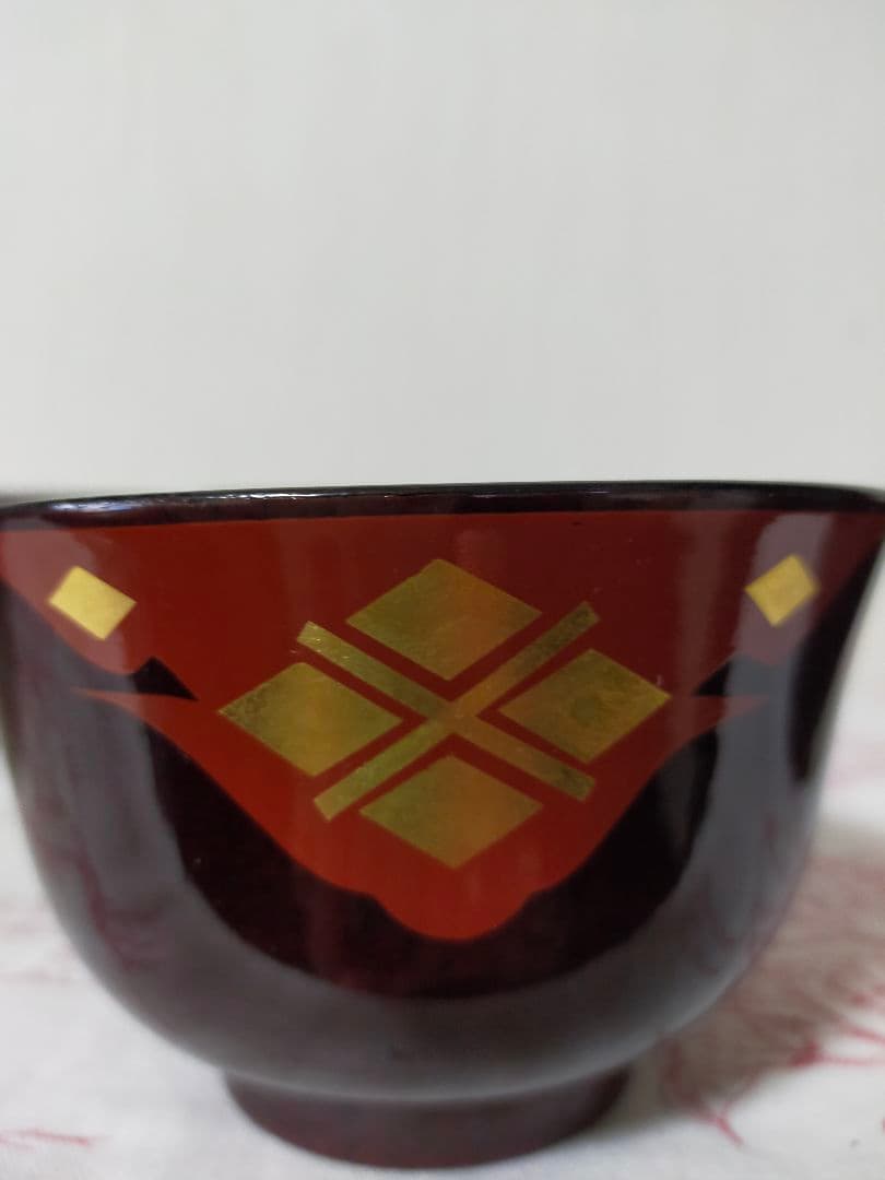 秀衡塗　羽反椀　ゆり型椀