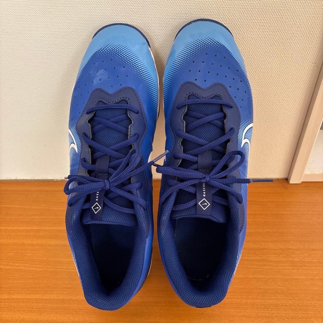 ナイキベースボールスパイクブルー海外品 サイズUS12.0(JPN30.0cm)