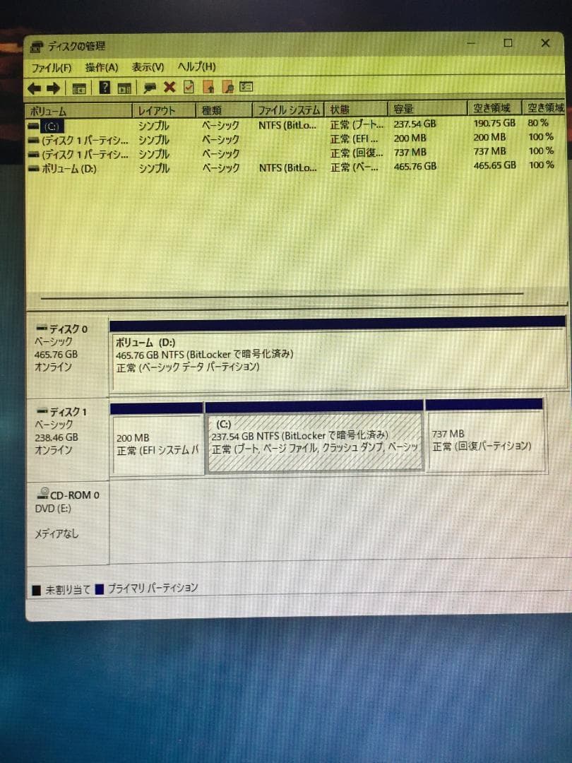 第8世代 HP i5-8500 8GB M.2 256GB+HDD 500GB