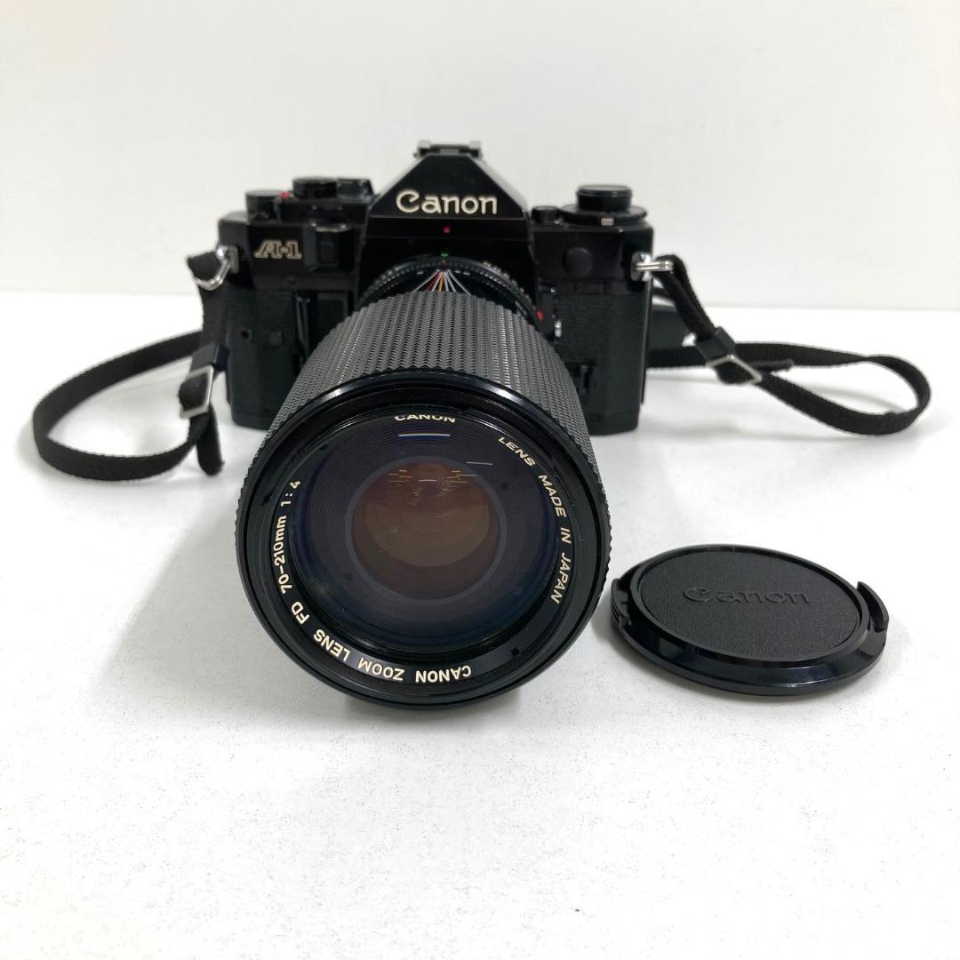 Canon　一眼レフカメラ A-1　ZOOMLENSFD70-210mm 1:4