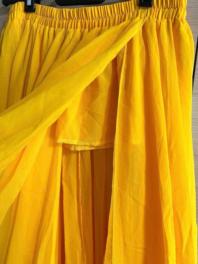 ベリーダンス　衣装　Amr Naser エジプト製　ゴールド　黄色