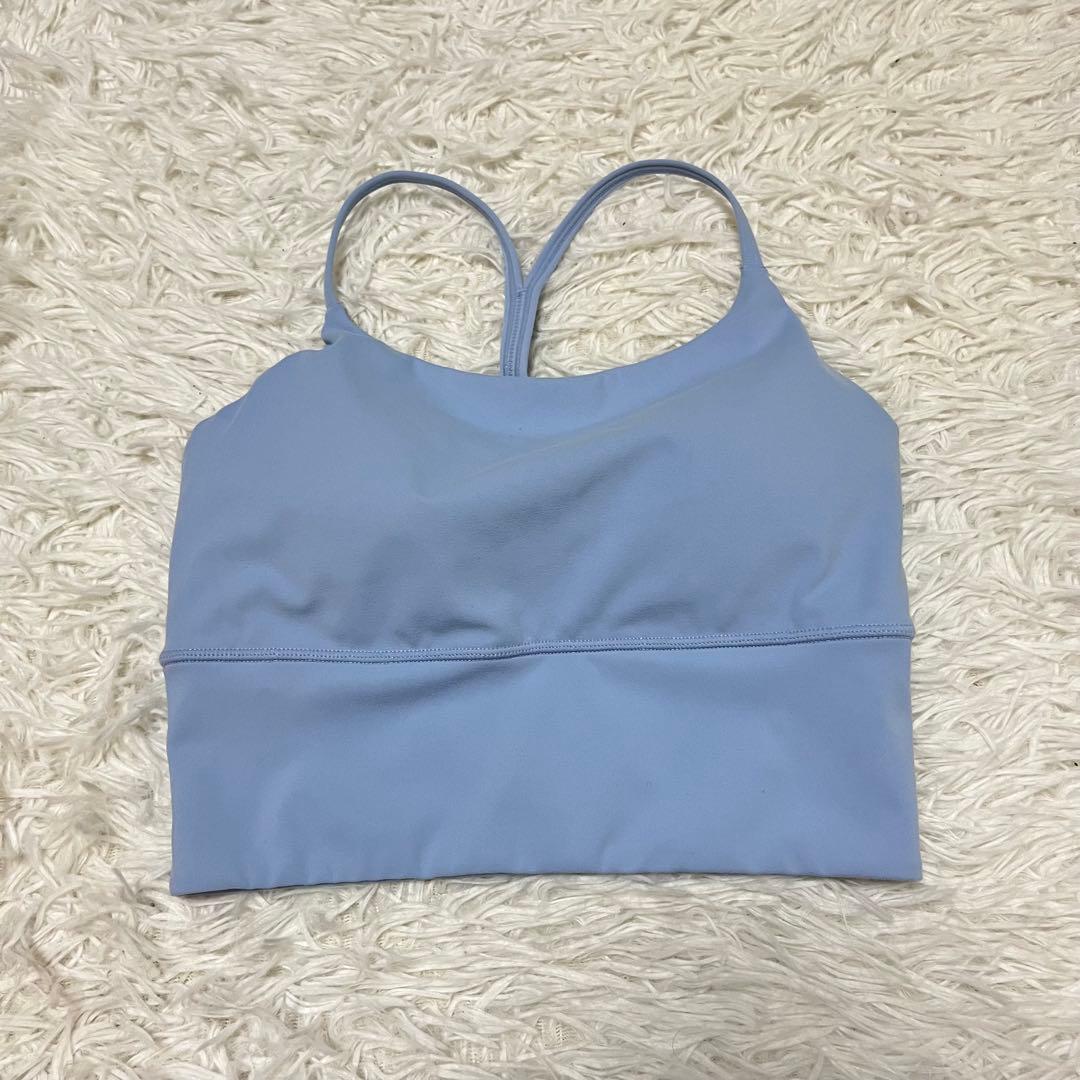 美品 スカーラ sukala ヨガ スパッツ レギンス 青 クール セットアップ