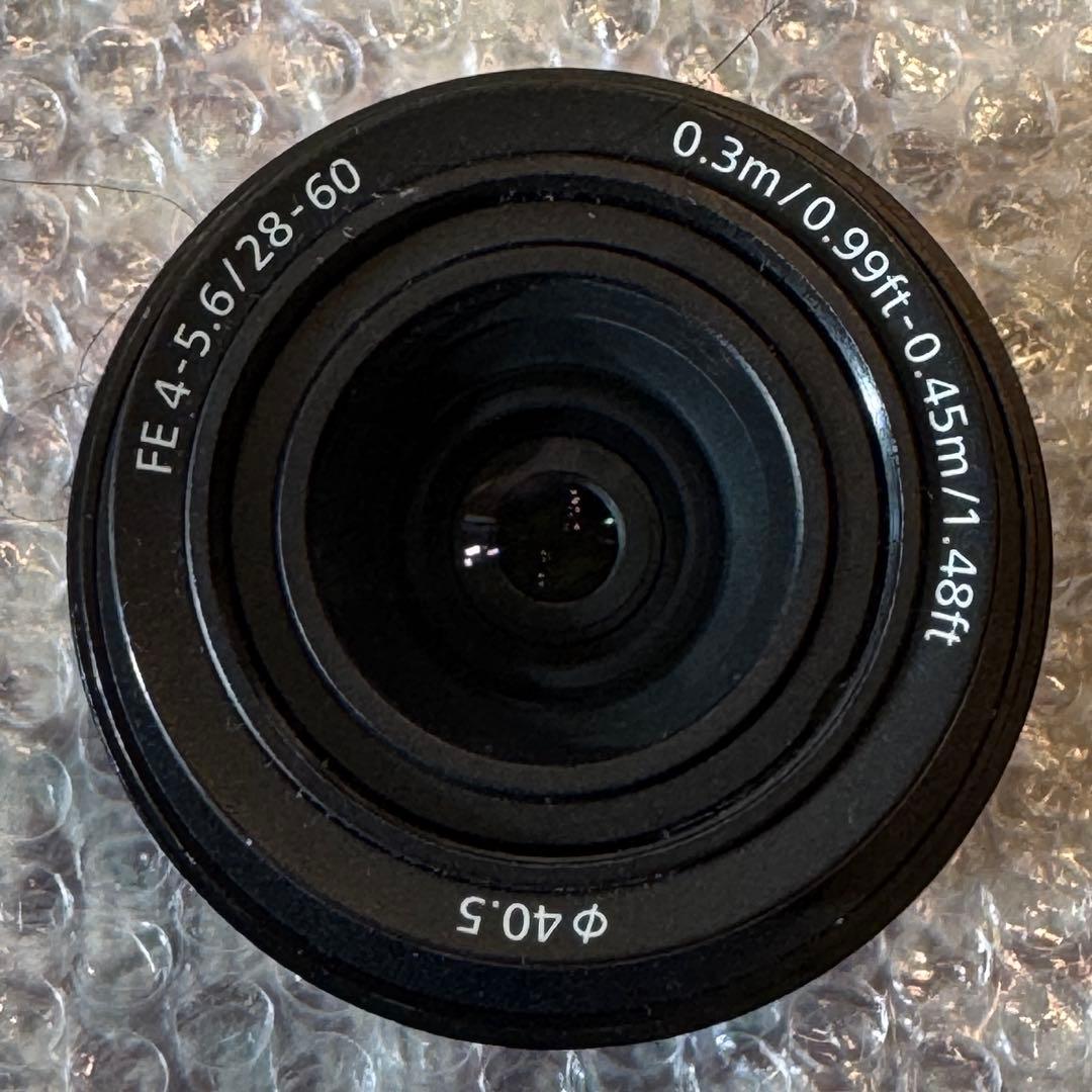 SONY標準ズームレンズ フルサイズFE28-60mm F4-5.6 Eマウント