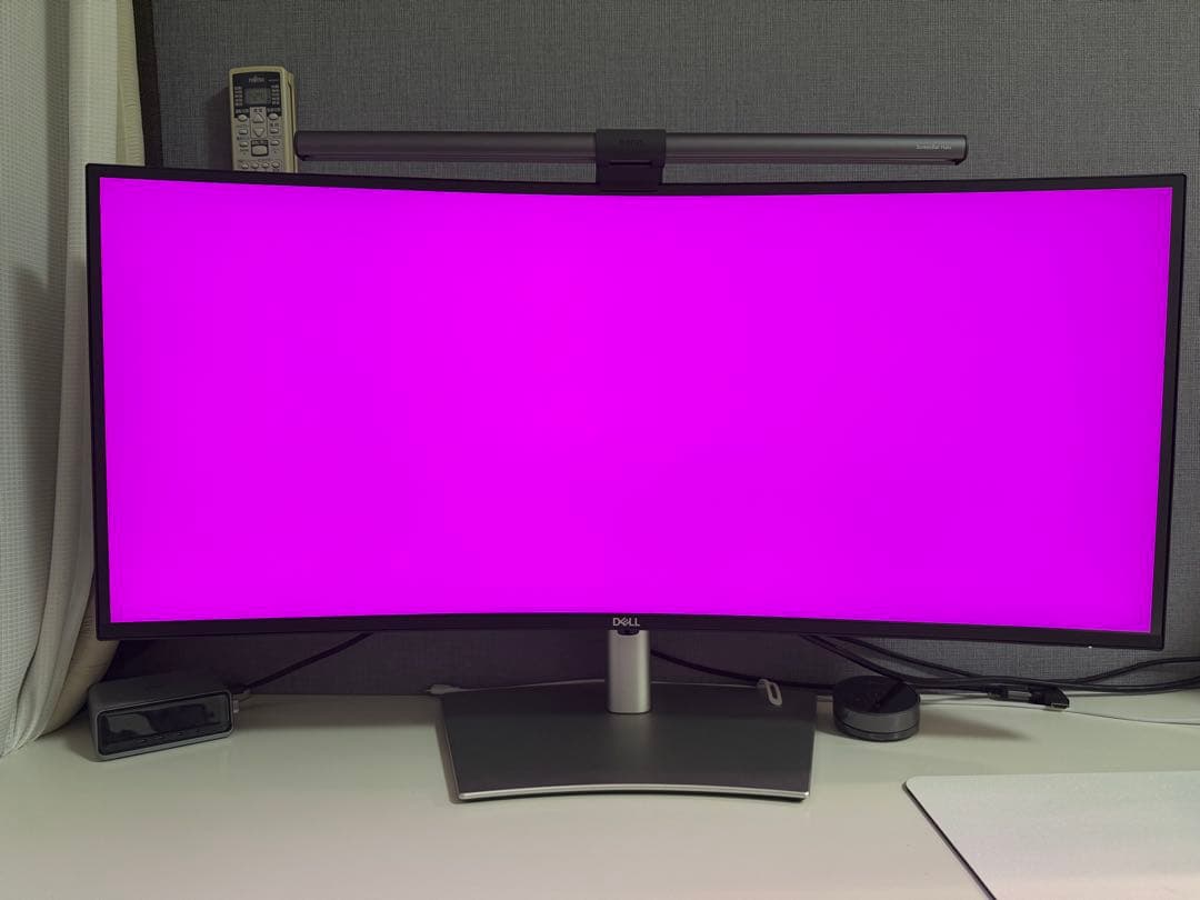 DELL カーブ型ディスプレイ 本体