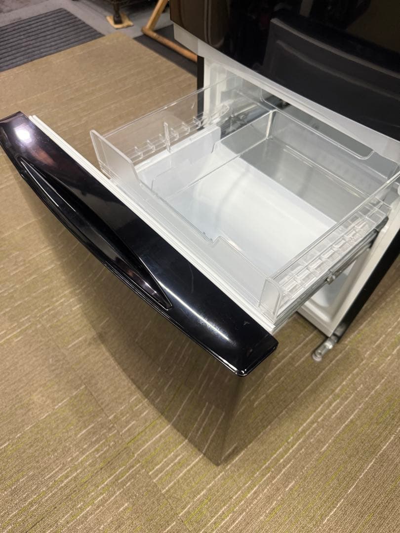 【洗浄消毒作業済】TOSHIBA 171L 冷凍冷蔵庫 GR-M17BS(K)