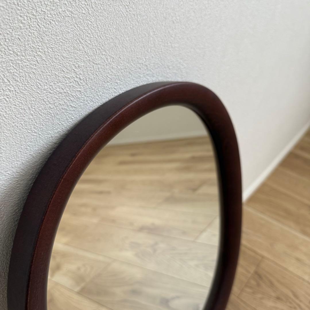 柳宗理　鏡　秋田木工