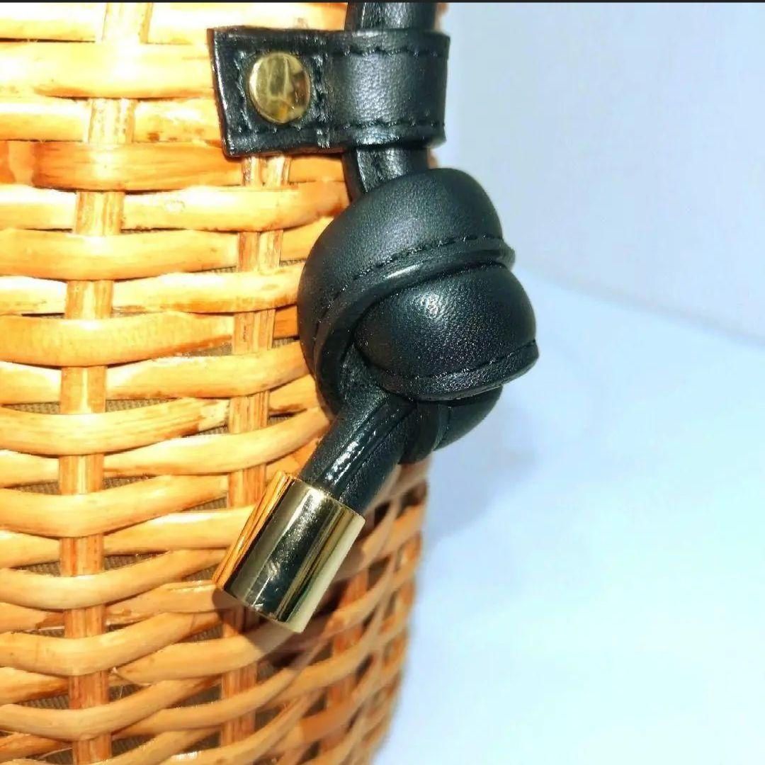 ✨新品未使用タグ付✨ヴィオラドーロ　 かごバッグ　スプリットラタン