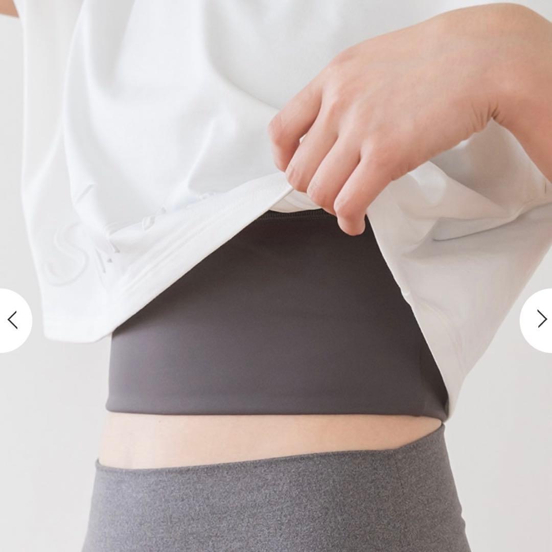 新品＊未使用品【SUKALA】ブラトップ付きエンボスTee Lサイズ