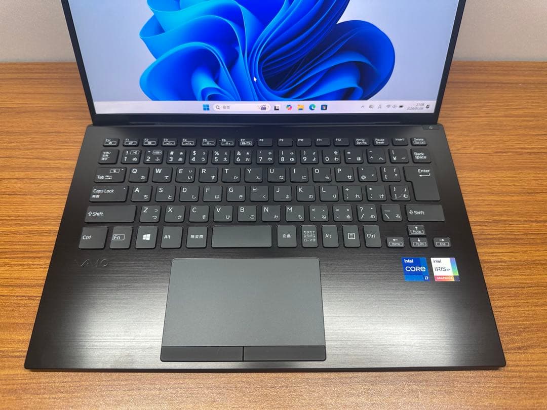 Windowsノート本体 7.VAIO Pro VJPK i7-1165G7 32Gb 512Gb 4K