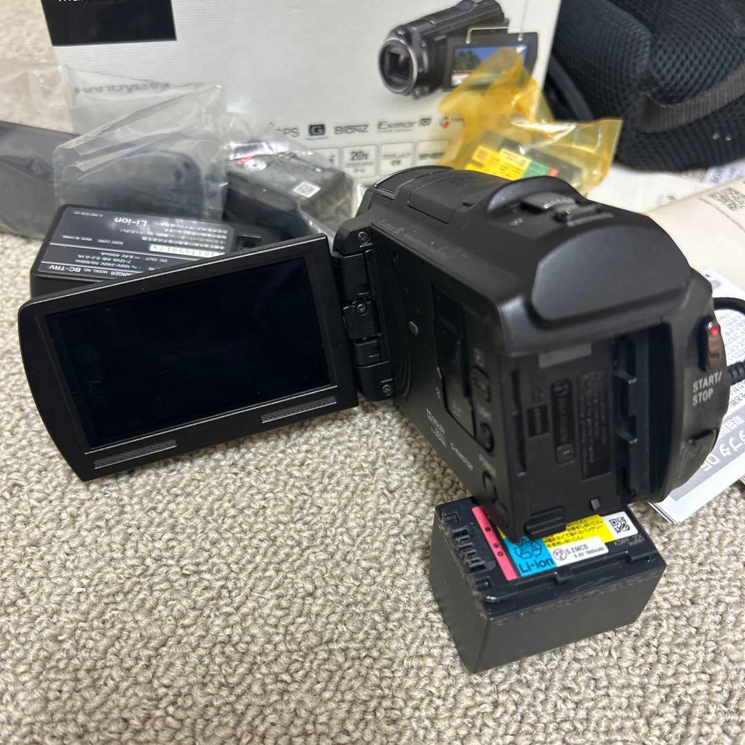 美品　SONY HDR-CX630V 箱　付属部品　ケースなど付き