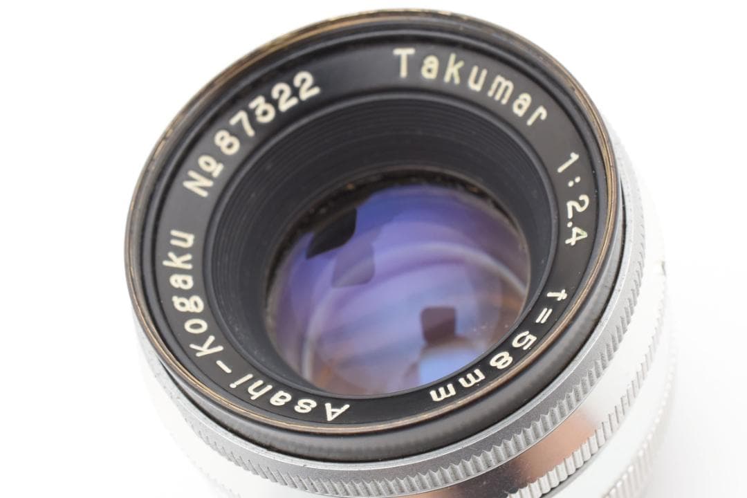 ASAHI TAKUMAR 58mm F2.4 M37 ペンタックス カメラ