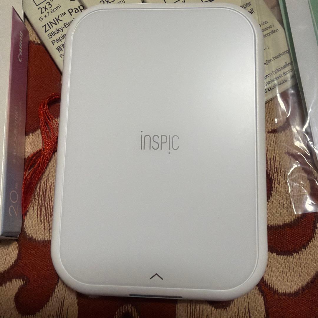 Canon inSPIC ポータブルプリンター PV-233-WH